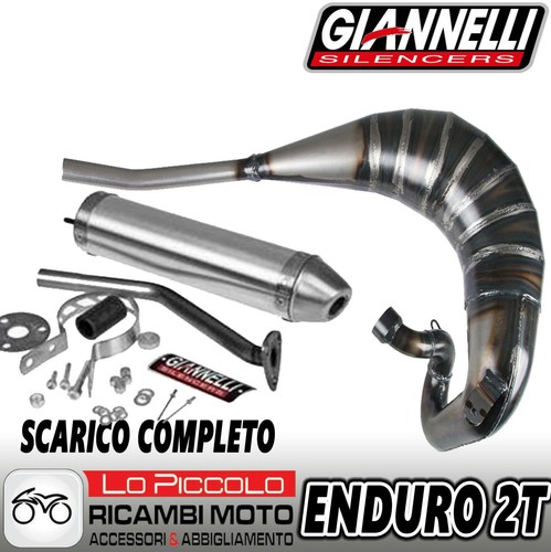 Auspuff giannelli enduro - auspuff,