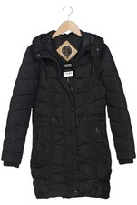 DreiMaster Mantel Damen Jacke Parka Gr. S Baumwolle Schwarz #ss22dop