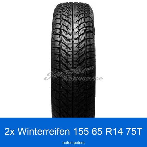 Winterreifen 155 r14 75t - 2x,