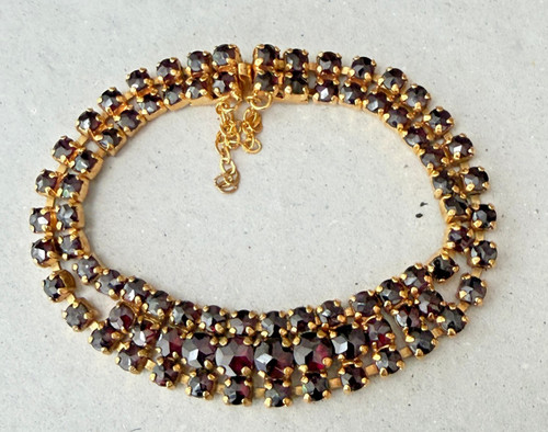 Altes böhmen strassarmband - altes,