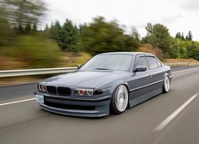 BMW E38 ohne das Alpina-Logo GFK Frontspoiler Lippe grundiert mit TÜV-Papieren