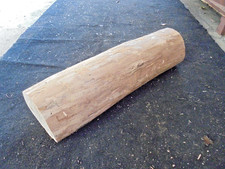 Drechselholz Eichenstamm Eiche Hartholz Schnitzen ohne Rinde