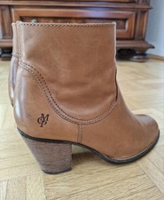 Marc O'Polo Stiefelette, Größe 39, cognac/braun