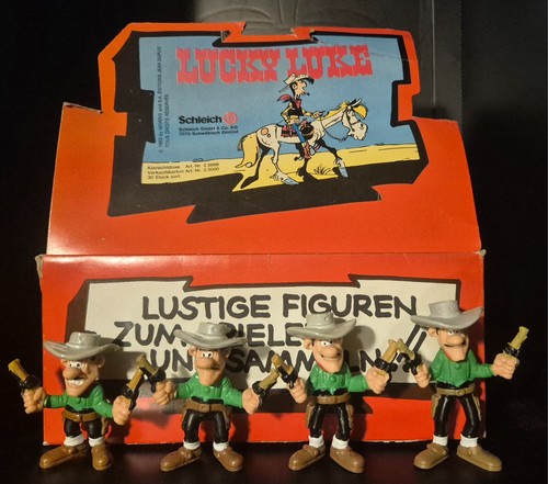 Lucky luke schleich - lucky, figuren