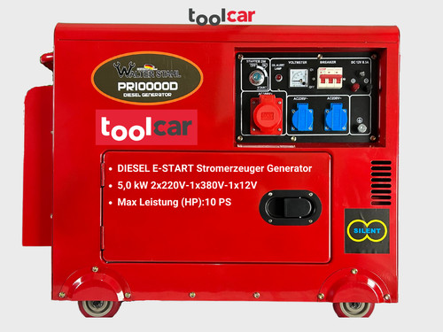 Diesel start stromerzeuger - e-start,