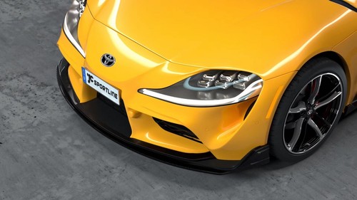 Cup spoilerlippe carbon für - spoilerlippe,