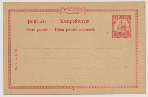 Deutsches reich kamerun 1900 - kamerun,