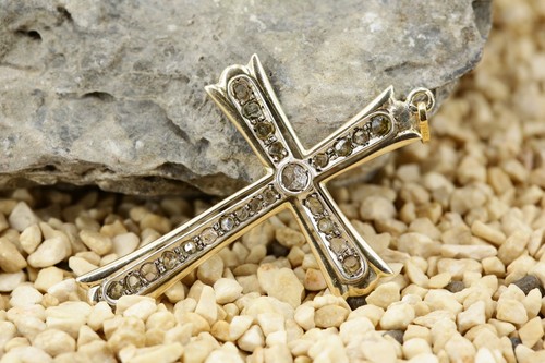 Antikes kreuz 375 gold - antikes,
