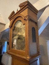 Angike englische Standuhr um 1790, Robert Kelvey, Gainsborough, läuft + schlägt
