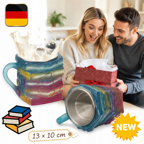Buchtasse harz gestapelte - harz,