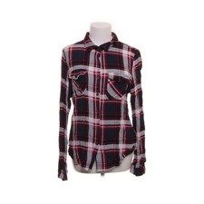 Aiki Keylook, Flanellhemd, Größe: XL, LECHE FLANNEL, Rot/Blau/Weiß, Viskose #qJu