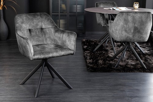 Design stuhl loft samt - stuhl,
