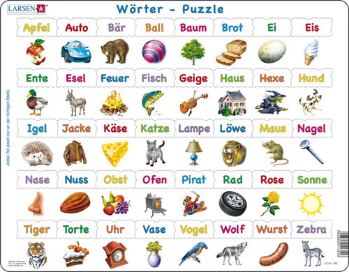 Puzzle wörter - puzzle,
