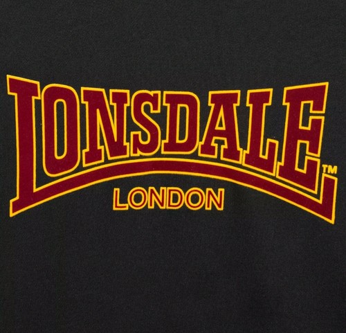 Lonsdale black hoodie - lonsdale, classic
