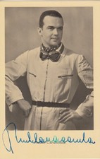 Signierte rudolf caracciola - signierte,