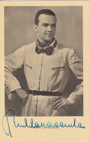 Signierte rudolf caracciola - signierte,