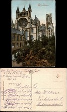 CPA Laon La Cathédrale 1916