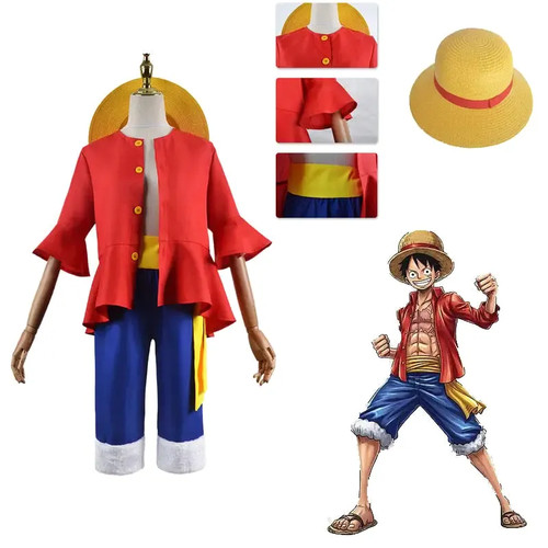 One piece ruffy cosplay - one,