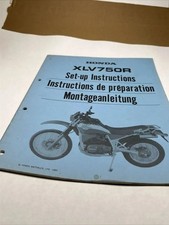 HONDA XLV750R MONTAGEANLEITUNG