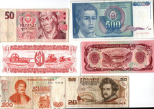 Alte Geldscheine Banknoten