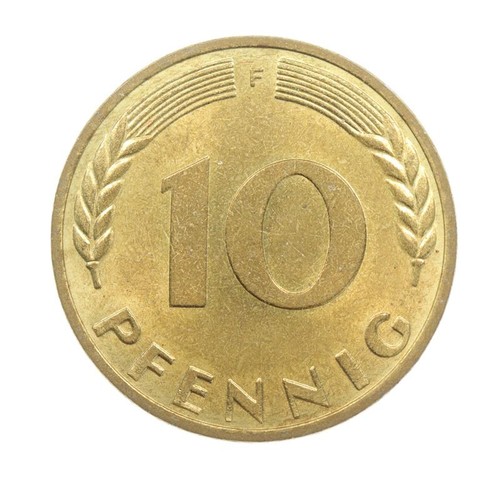 Brd pfennig 1950 - brd, 10