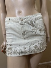 Women’s White Cotton Denim