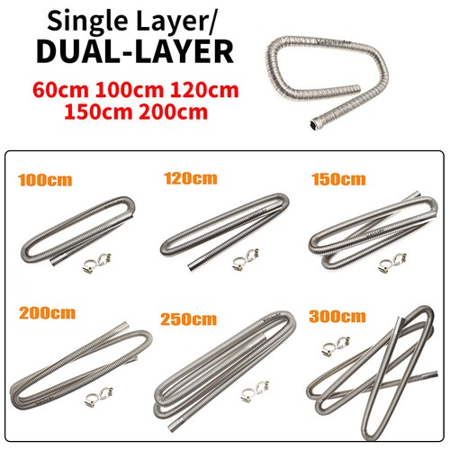 60cm 300cm abgasrohr - -,