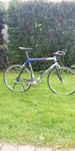 Bianchi rennrad silber - rennrad,
