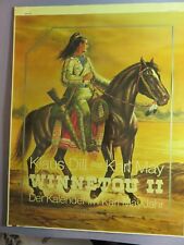 Klaus Dill,Winnetou II,Karl May,Der Kalender im Karl May Jahr 1993,12 Artprints,