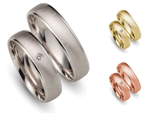 Paar trauringe gold 333 - 1,