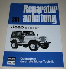 Reparaturanleitung Jeep CJ-5 / CJ-6 / CJ-7, Baujahre 1954 - 1986