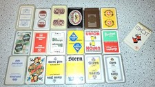 Kartenspiele Skat Tarock nur Bier Brauereien Budweiser Stern Henninger Union ua