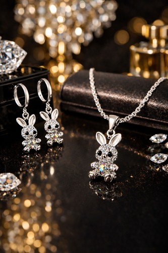 Versilbertes schmuckset - #57,