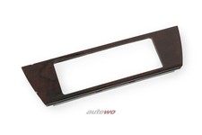 4A0820325C/D Audi 100/S4/A6/S6 C4 Wurzelholz Zierleiste Klimabedienteil