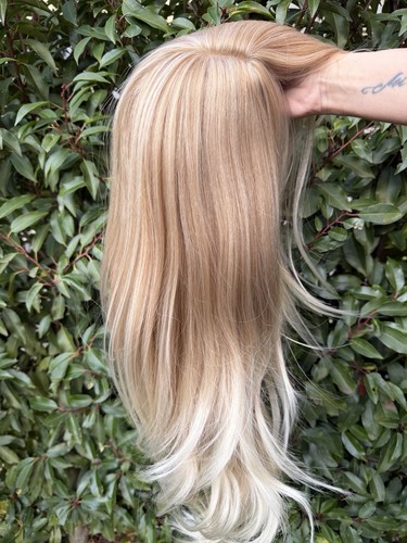 Perücke blond mittelblond - perücke,