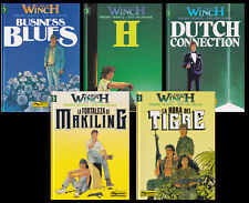 Largo Winch Band 4 bis 8 "Business Blues" ua ab 1994, HC, spanisch