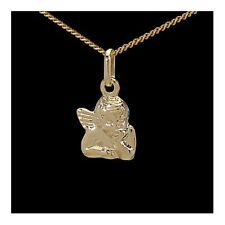 Schutzengel Anhänger  Figur Gold 333 verschied. Goldketten Taufe Geburt