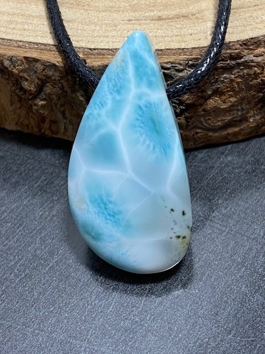 Larimar freeform anhänger - larimar,