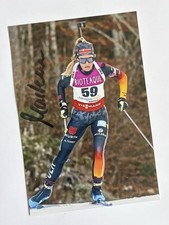 orig. Biathlon Autogramm *