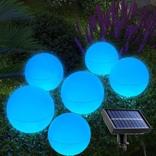 Led rgb solar - 6x,