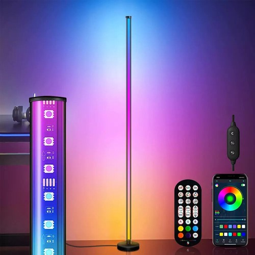 Led stehleuchte eckleuchte - stehleuchte,