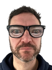 Verrückte Augen Brille Lustig