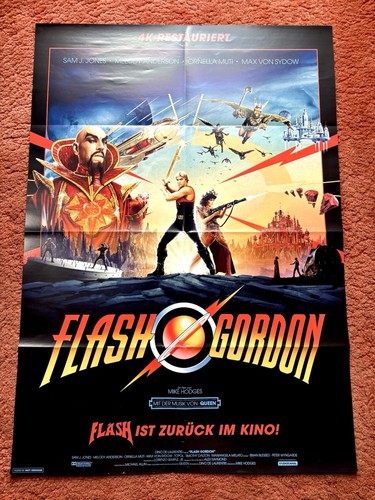 Flash gordon kinoplakat poster - flash,