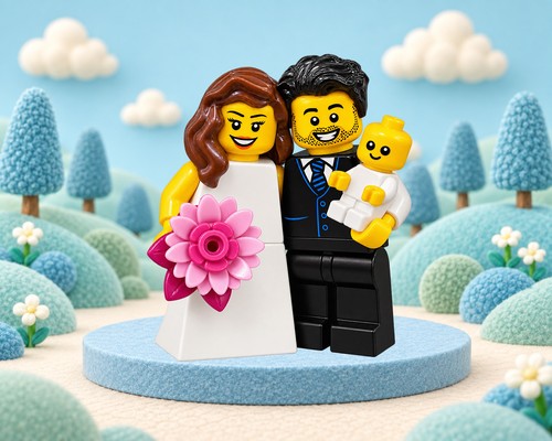 Lego figuren brautpaar - lego®,