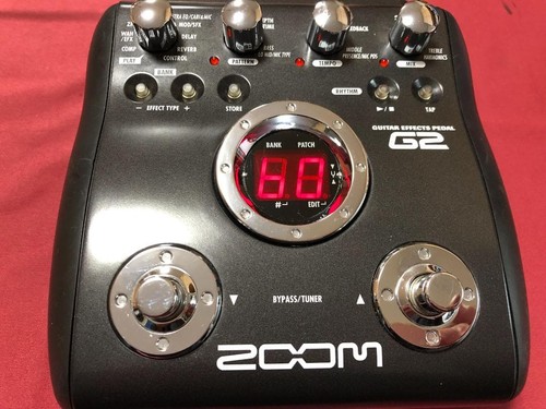 Zoom multieffektpedal mit - zoom,