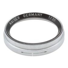 Kaiser Nahlinse Vorsatzlinse Steckfilter close-up lens 1/30 mm 30 mm Filter