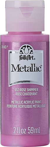Folk art metallic acrylic - folk,