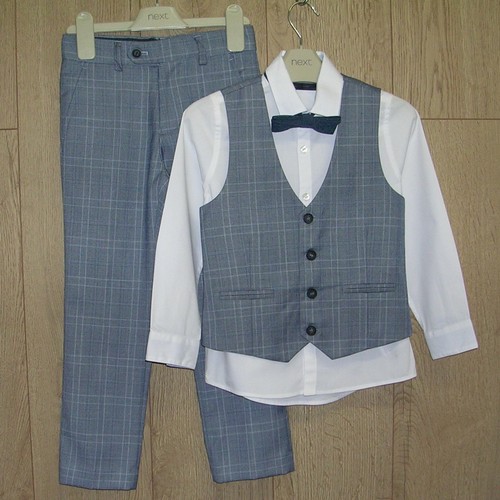 Next jungen blau karierte - blau, hose