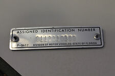 Typenschild USA Florida Zubehör für Porsche 911 2,4 S Targa 1973