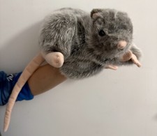 Folkmanis Plüsch Handpuppe Fingerpuppe Ratte Nager Theater Schule Bauchredner